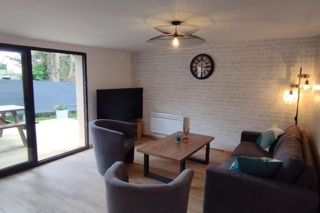 Charmante Maison De Campagne, Avec Jardin, Vue Riviere, 15 Min Cabourg Basseneville 外观 照片